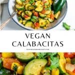 pinterest graphic for calabacitas