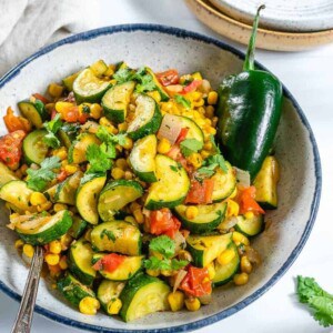 Calabacitas Plant Based on a Budget 5