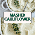 pin for Mashed Cauliflower