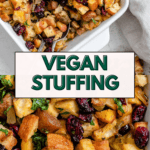 pin for The Best Vegan Stuffing