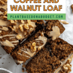 pin for Coffee and Walnut Loaf Cake