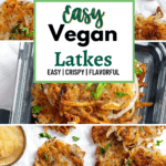 pin for Vegan Potato Latkes