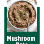 pin for The BEST Mushroom Pâté