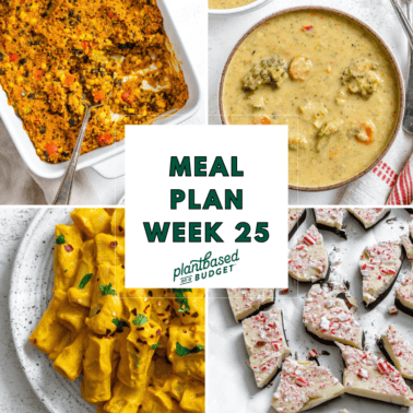 week 25 meal plan graphic