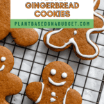 pin for Vegan Gingerbread Cookies